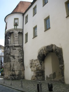 Roman Gate in Regensburg